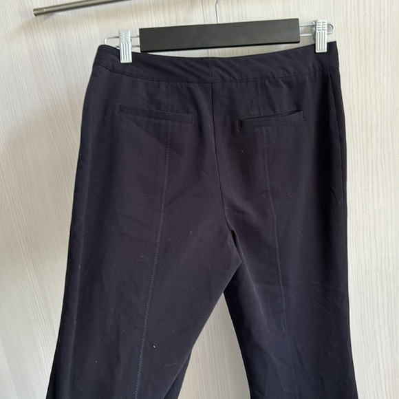St Johns Wide-Leg Pants trousers stitched detailing on the seems. Navy. Size 8 - Picture 9 of 11
